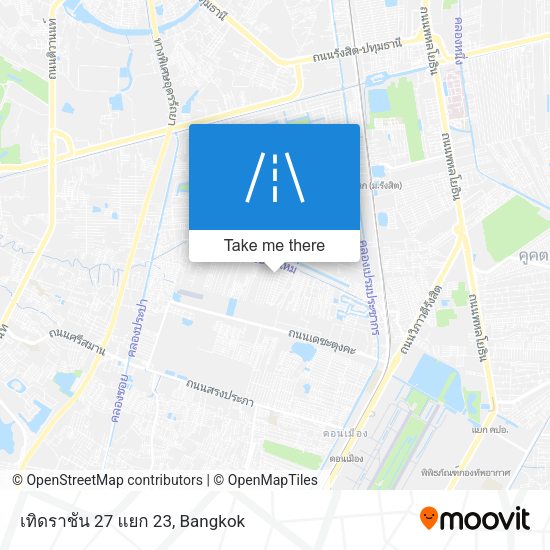 เทิดราชัน 27 แยก 23 map