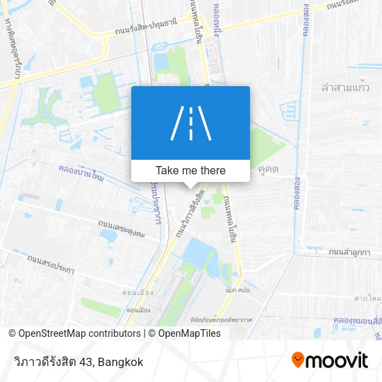 วิภาวดีรังสิต 43 map