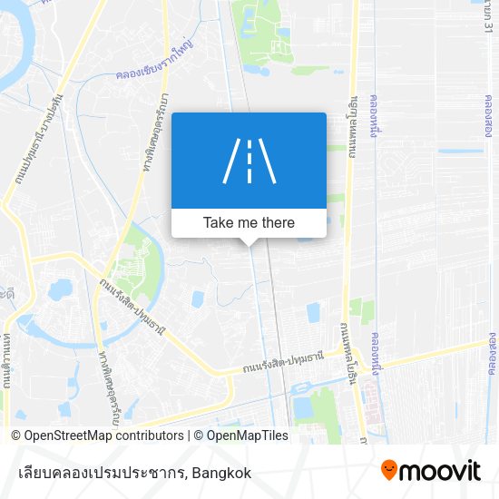 เลียบคลองเปรมประชากร map