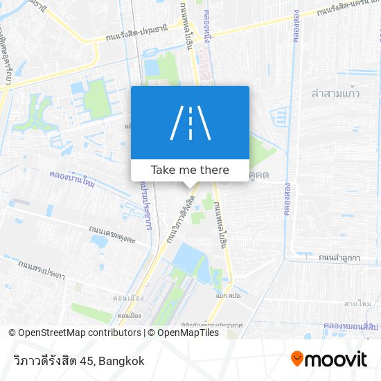 วิภาวดีรังสิต 45 map