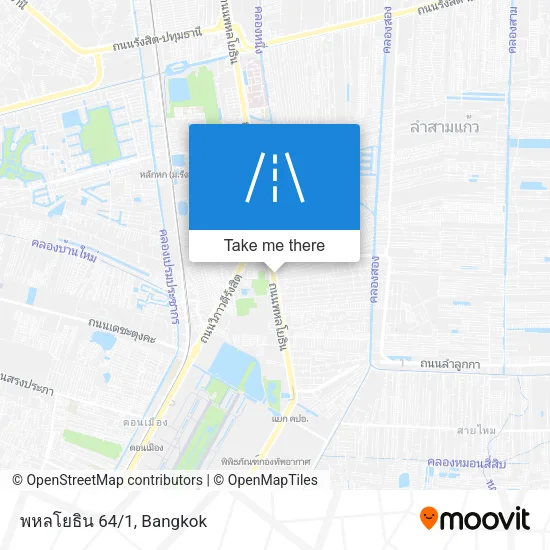 พหลโยธิน 64/1 map
