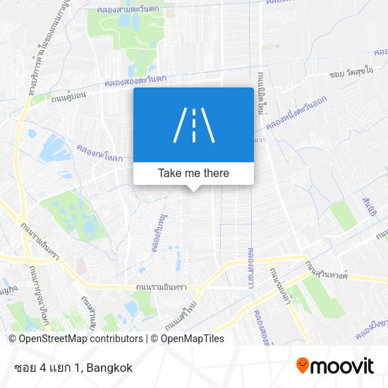 ซอย 4 แยก 1 map