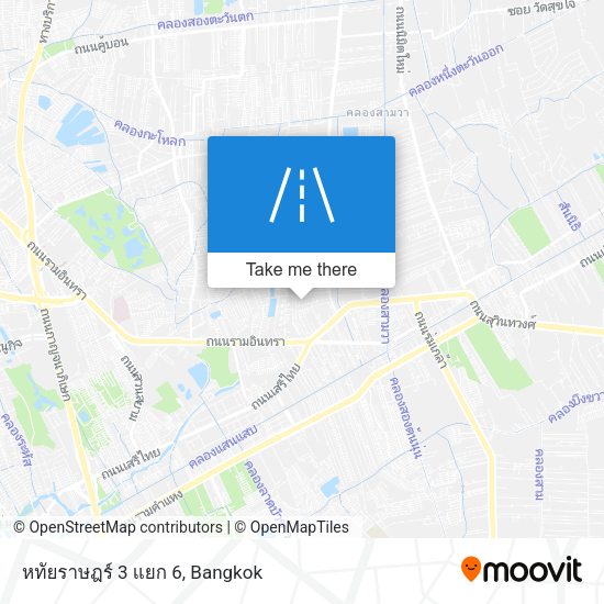 หทัยราษฎร์ 3 แยก 6 map