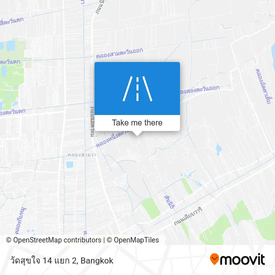 วัดสุขใจ 14 แยก 2 map