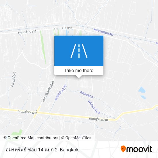 อมรทรัพย์ ซอย 14 แยก 2 map