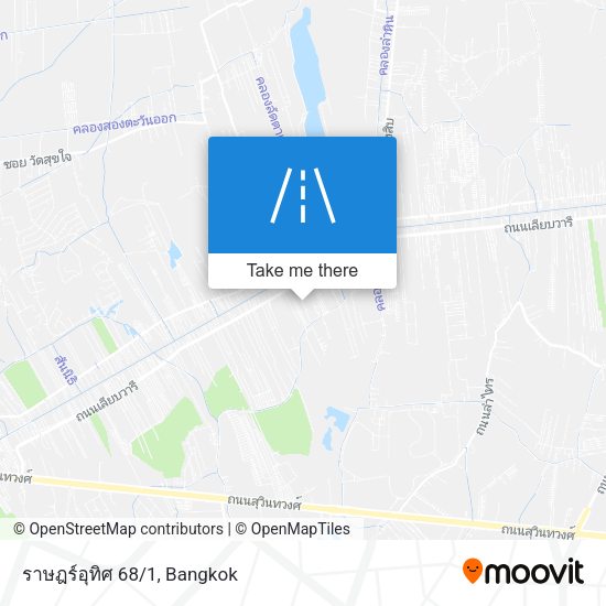 ราษฎร์อุทิศ 68/1 map