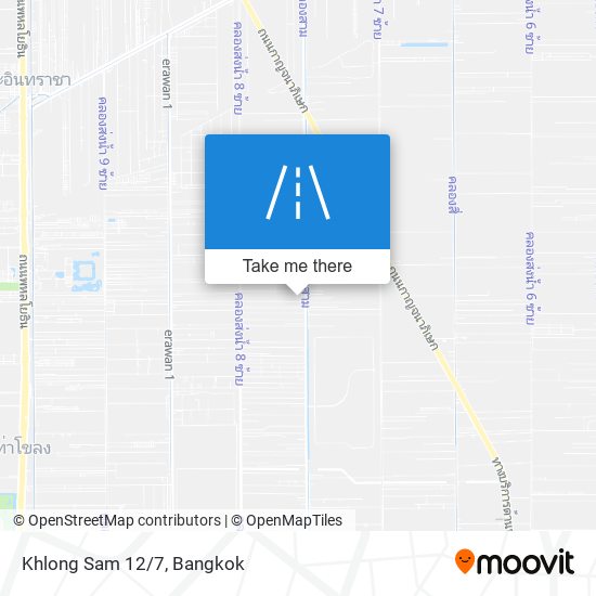 Khlong Sam 12/7 map