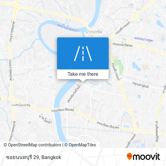 ซอยนนทบุรี 29 map