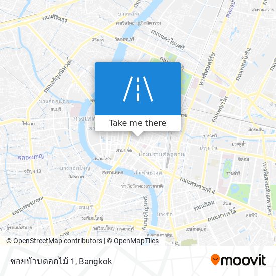 ซอยบ้านดอกไม้ 1 map