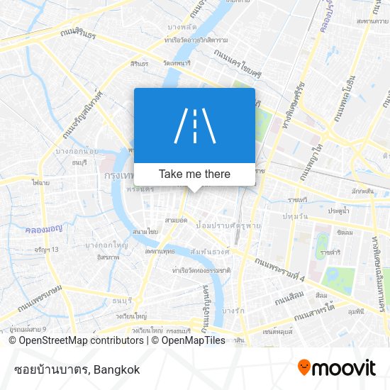 ซอยบ้านบาตร map
