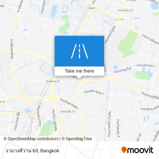 งามวงศ์วาน 60 map