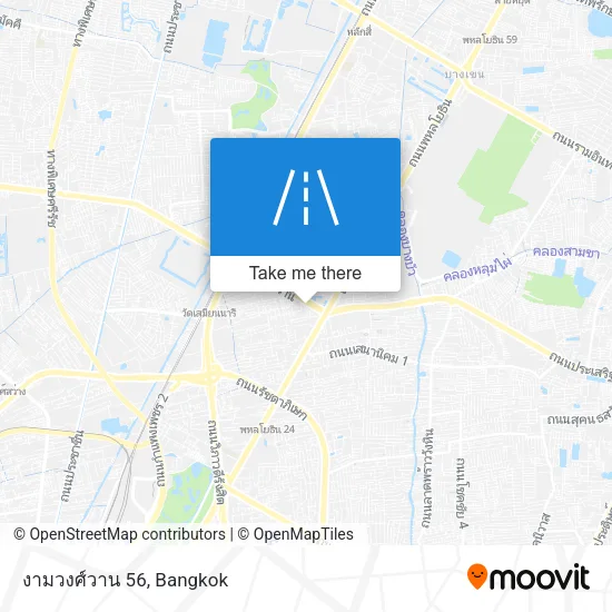 งามวงศ์วาน 56 map