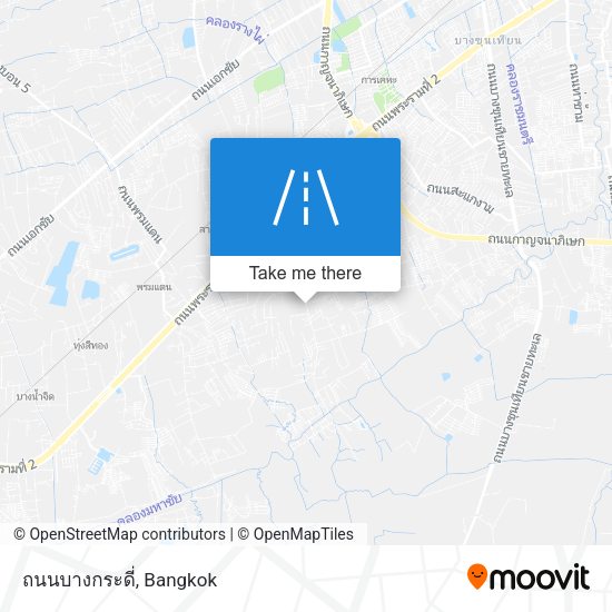 ถนนบางกระดี่ map