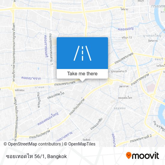 ซอยเทอดไท 56/1 map