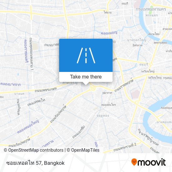 ซอยเทอดไท 57 map