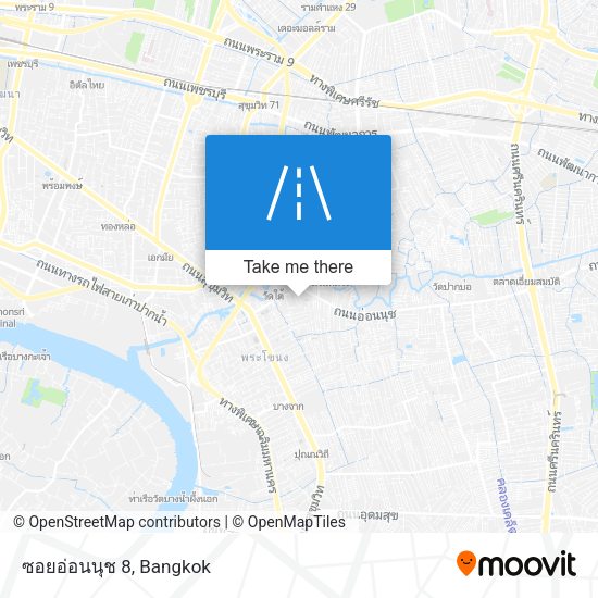 ซอยอ่อนนุช 8 map