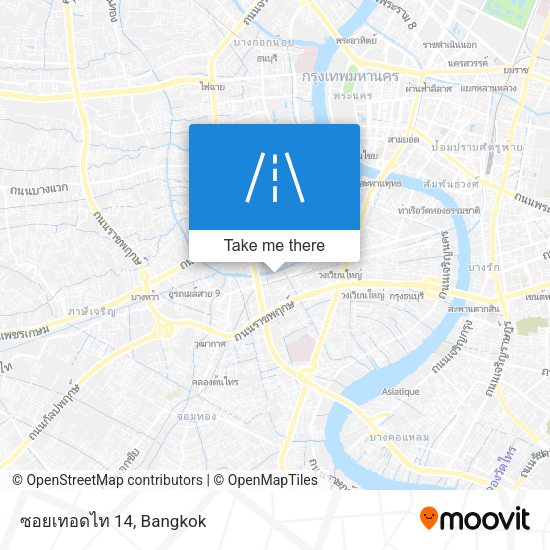 ซอยเทอดไท 14 map