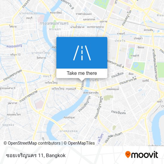 ซอยเจริญนคร 11 map