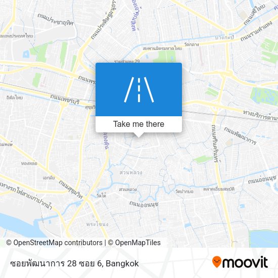ซอยพัฒนาการ 28 ซอย 6 map