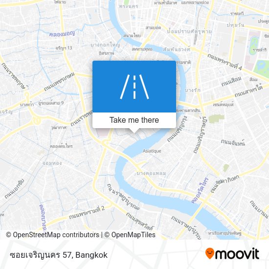 ซอยเจริญนคร 57 map