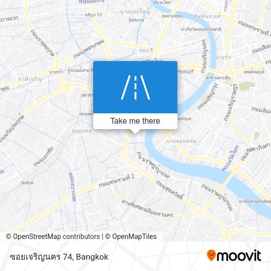 ซอยเจริญนคร 74 map