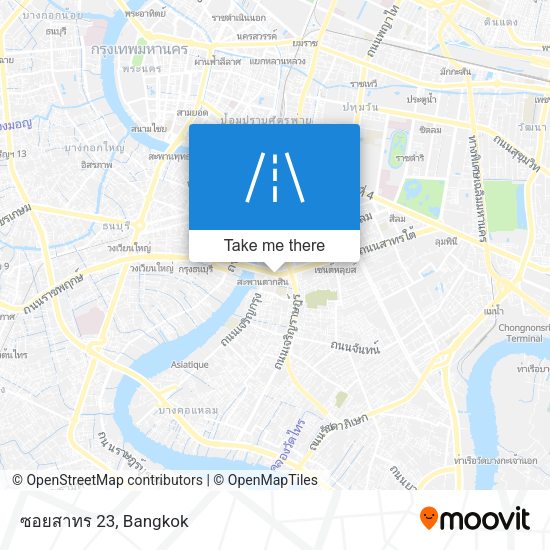 ซอยสาทร 23 map
