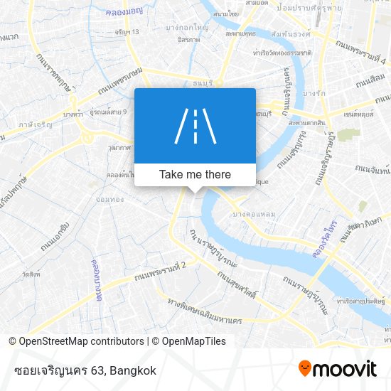 ซอยเจริญนคร 63 map