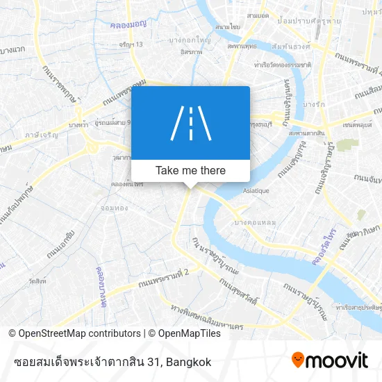 ซอยสมเด็จพระเจ้าตากสิน 31 map