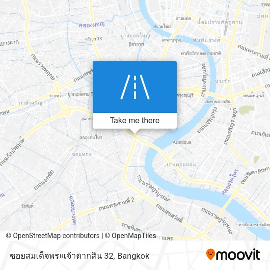 ซอยสมเด็จพระเจ้าตากสิน 32 map