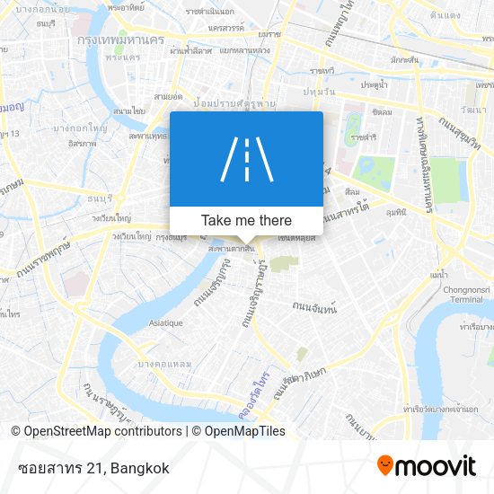 ซอยสาทร 21 map