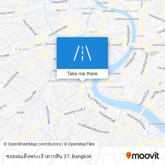 ซอยสมเด็จพระเจ้าตากสิน 37 map