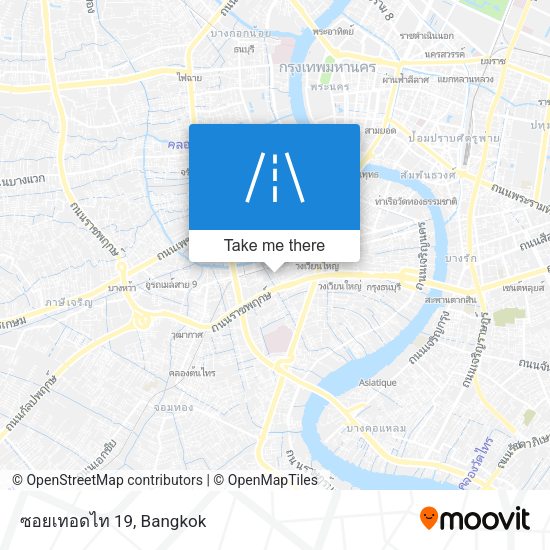 ซอยเทอดไท 19 map