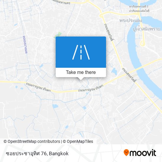 ซอยประชาอุทิศ 76 map