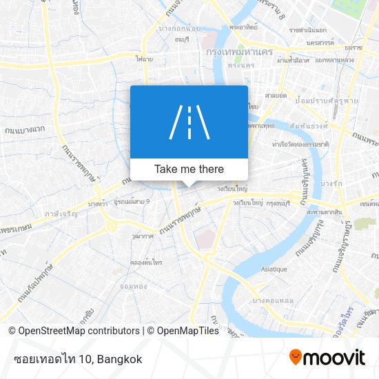 ซอยเทอดไท 10 map