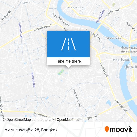 ซอยประชาอุทิศ 28 map