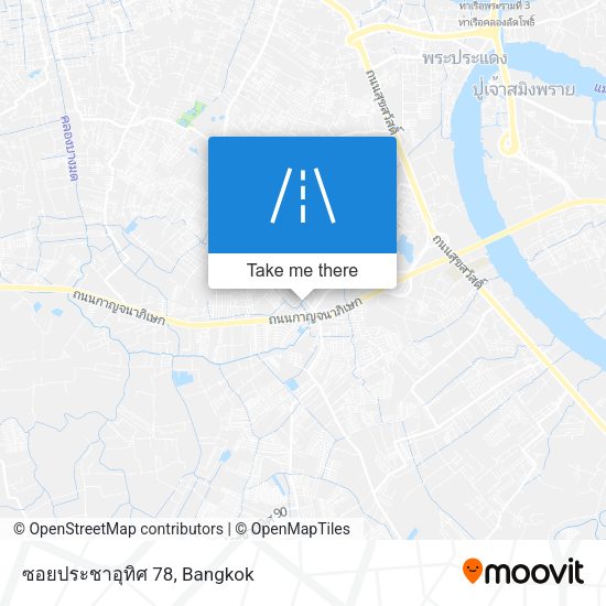 ซอยประชาอุทิศ 78 map