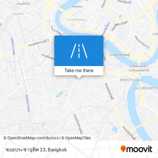 ซอยประชาอุทิศ 23 map