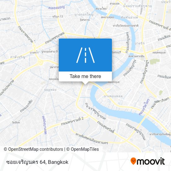 ซอยเจริญนคร 64 map