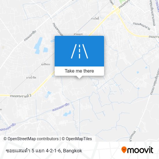 ซอยแสมดำ 5 แยก 4-2-1-6 map