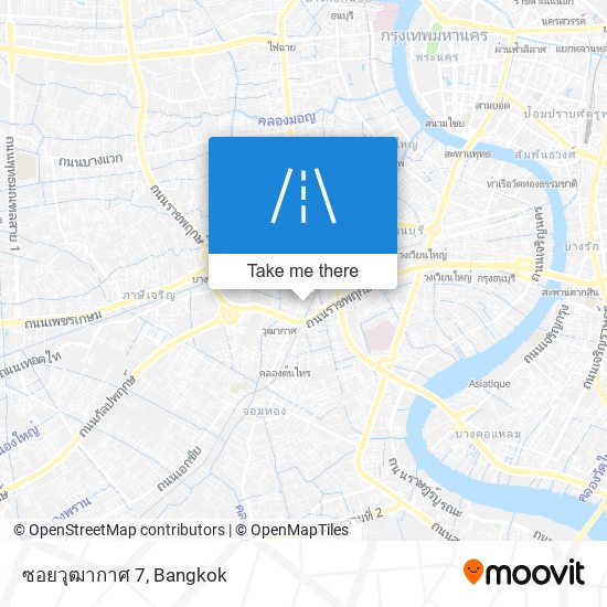 ซอยวุฒากาศ 7 map