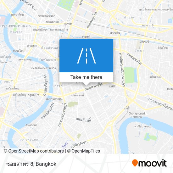 ซอยสาทร 8 map