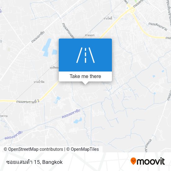 ซอยแสมดำ 15 map
