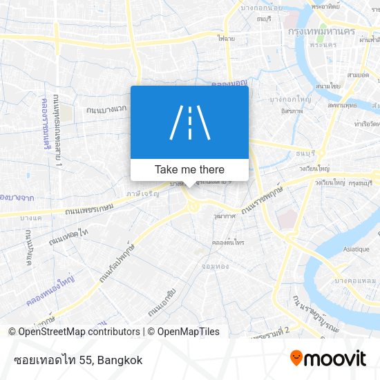 ซอยเทอดไท 55 map