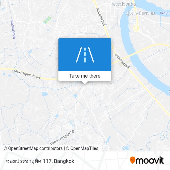 ซอยประชาอุทิศ 117 map