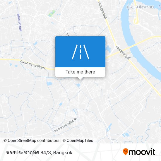 ซอยประชาอุทิศ 84/3 map