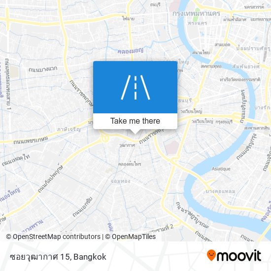 ซอยวุฒากาศ 15 map