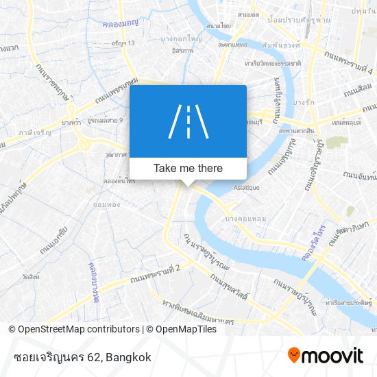 ซอยเจริญนคร 62 map