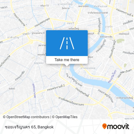 ซอยเจริญนคร 65 map