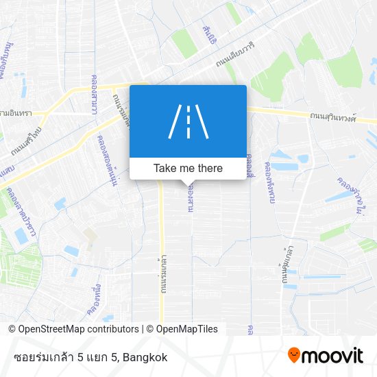 ซอยร่มเกล้า 5 แยก 5 map