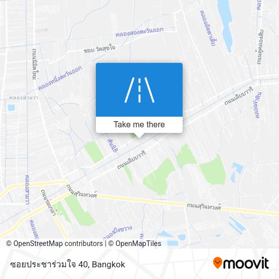 ซอยประชาร่วมใจ 40 map